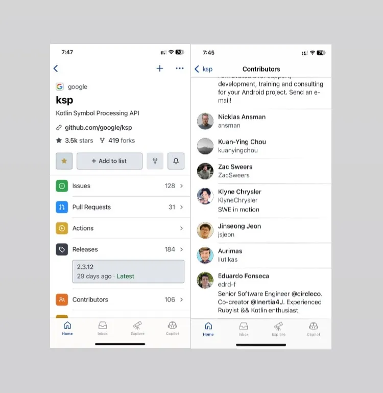 Klyne Chrysler portfolio screenshot